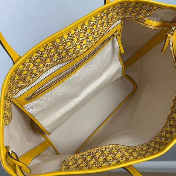 TORY BURCH Ever-ready Zip Tote Bag in Coated-canvas - Picture 12 of 13